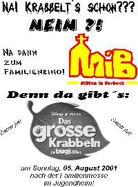 Das gro&szlig;e Krabbeln