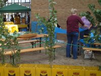 Standaufbau des Cocktail-Stand2