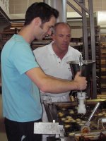 Probe-Backen von Quarkb&auml;llchen 1