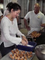 Probe-Backen von Quarkb&auml;llchen 4