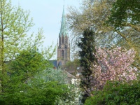 Montage der Kirchturmscheife 01