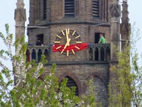 Montage der Kirchturmscheife 04