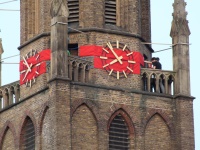 Montage der Kirchturmscheife 16 8