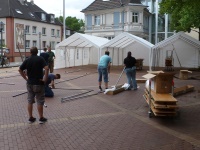 Gemeindefest-Aufbau am Sa., 15.08.2015 2