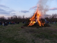 Osterfeuer am Ostersonntag, 05.04.2015 05